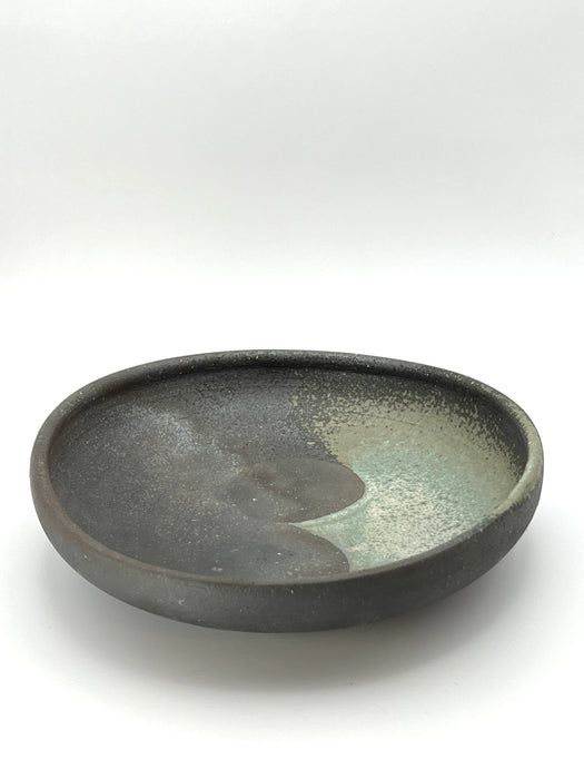 Handcrafted Bowl Ball Carbonized and with Ash Powdered