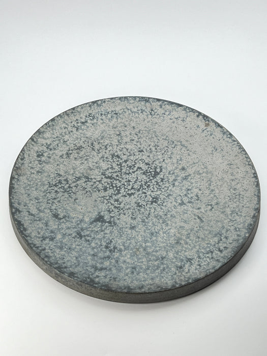 Handcrafted Plate Charcoal Grey Large