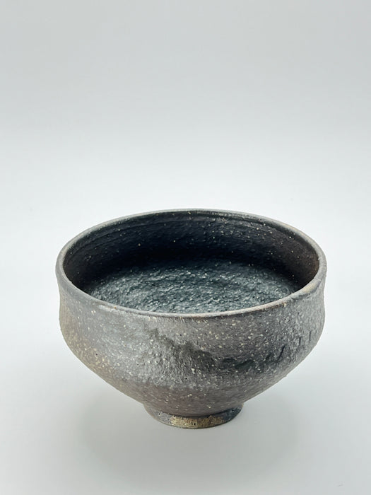 Handcrafted Tea Bowl with Rusty Finish