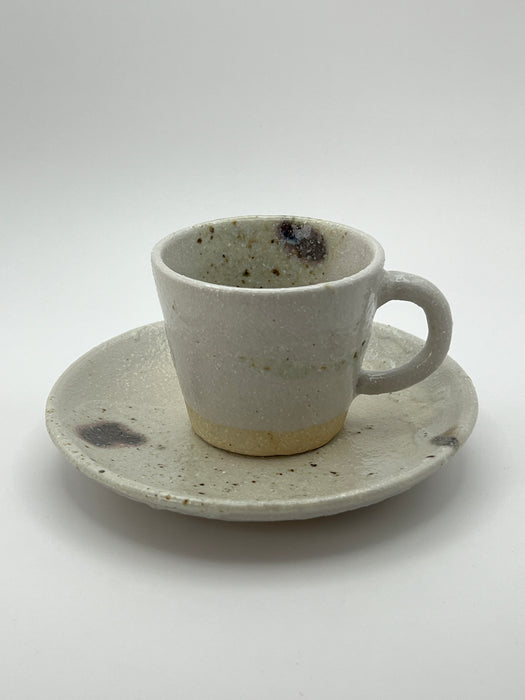 Handcrafted Cup & Saucer Cotton Cloud