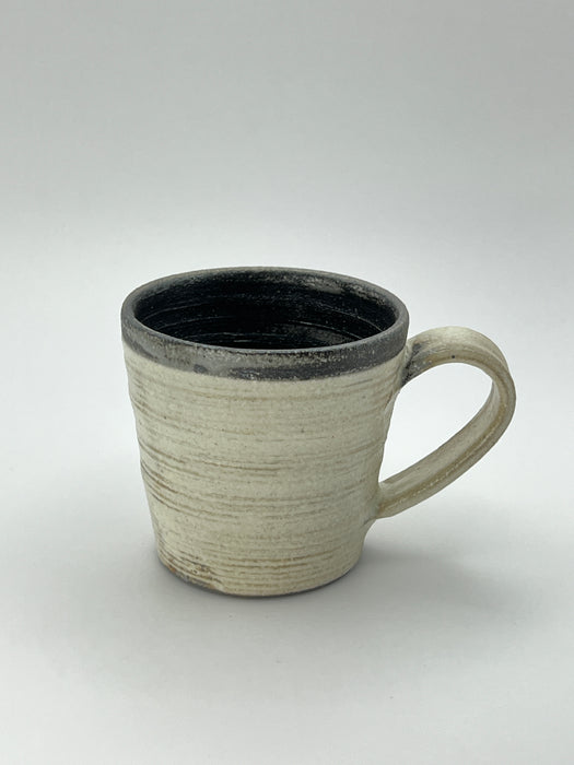 Handcrafted Mug Silvery Snow