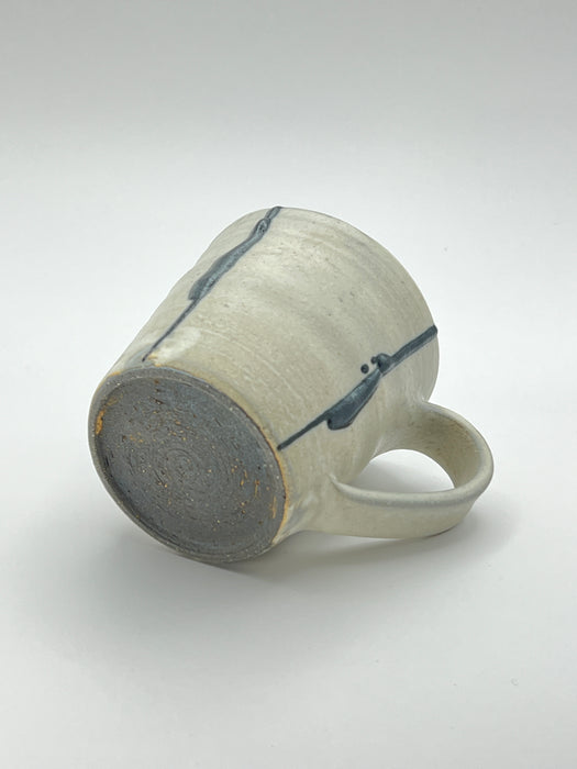 Handcrafted Mug Black Lines