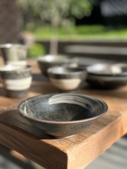 Handcrafted Bowl Black Shore