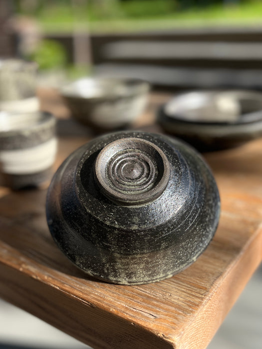 Handcrafted Bowl Black Shore
