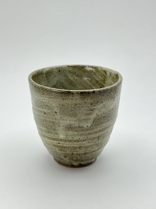 Handcrafted Cup Grey Brush