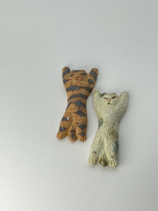 Handcrafted Chopsticks Rest Cat Coarse 2PK