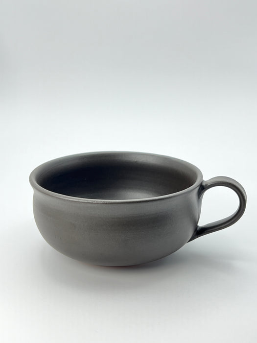 Handcrafted Mug Quite Dark Brown Large