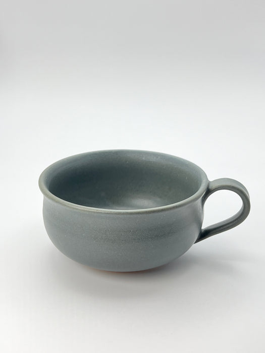 Handcrafted Mug Quite Grey Large