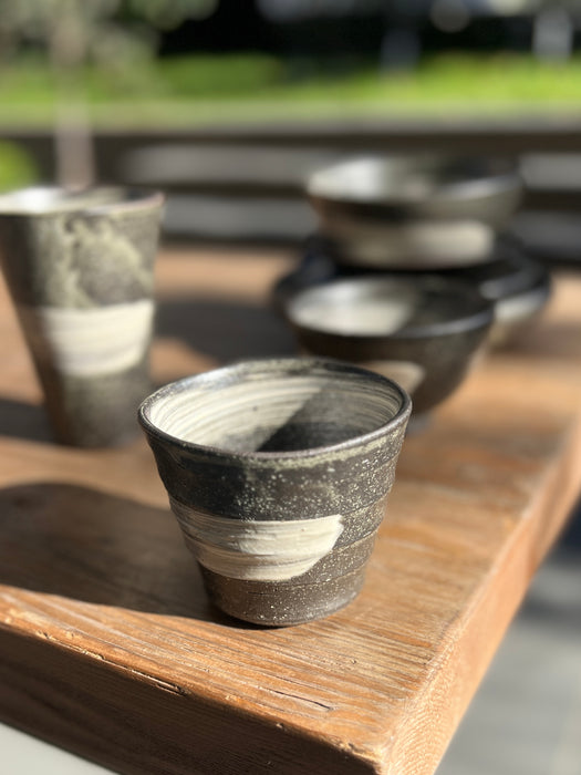Handcrafted Cup Black Shore