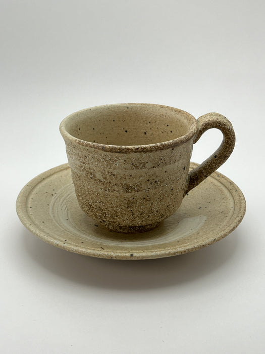 Handcrafted Cup & Saucer Birch