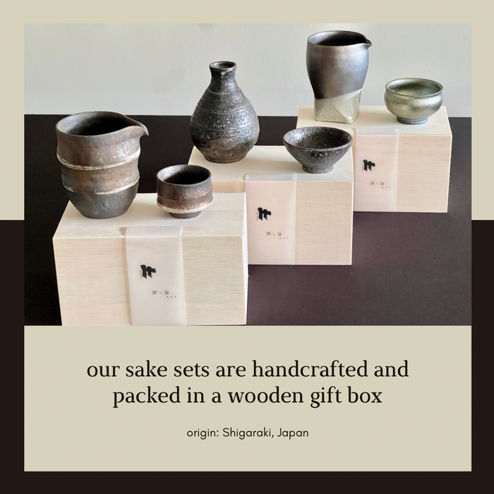 Handcrafted Sake sets