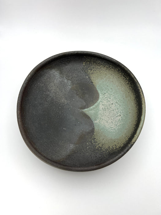 Handcrafted Bowl Ball Carbonized and with Ash Powdered