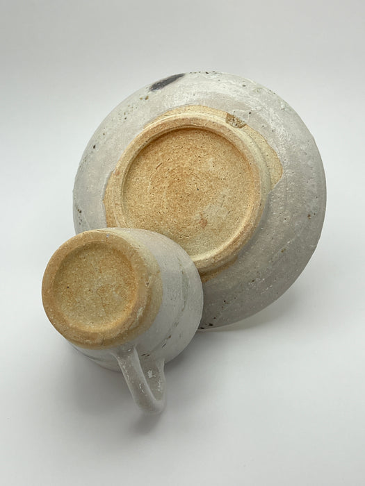 Handcrafted Cup & Saucer Cotton Cloud