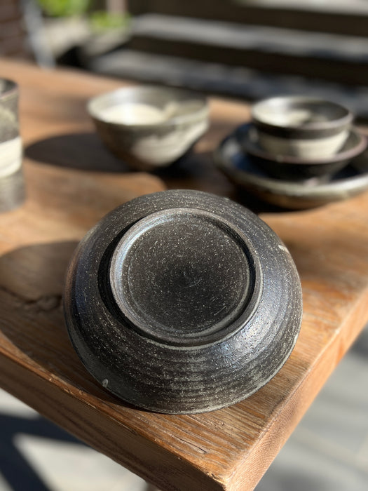 Handcrafted Bowl Black Shore Medium