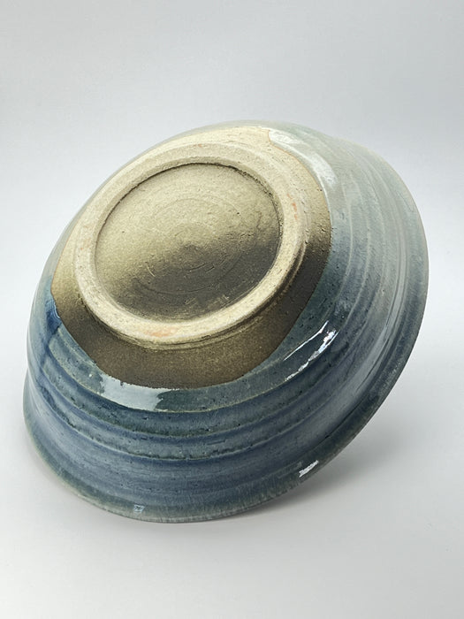 Handcrafted Bowl Indigo Sprayed Large