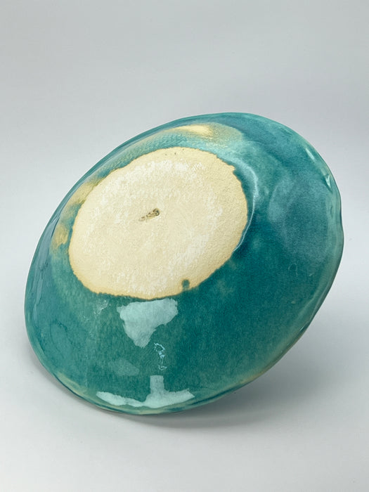 Handcrafted Bowl Blue Storm