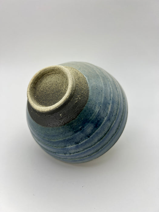 Handcrafted Rice Bowl Indigo
