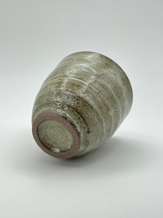 Handcrafted Cup Grey Brush