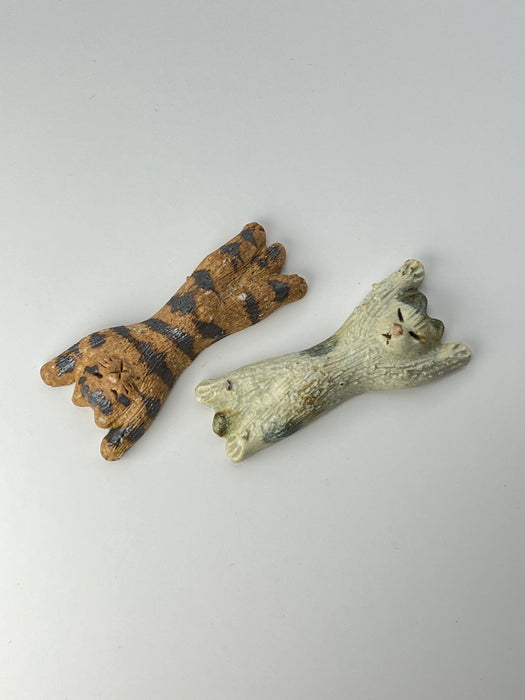 Handcrafted Chopsticks Rest Cat Coarse 2PK