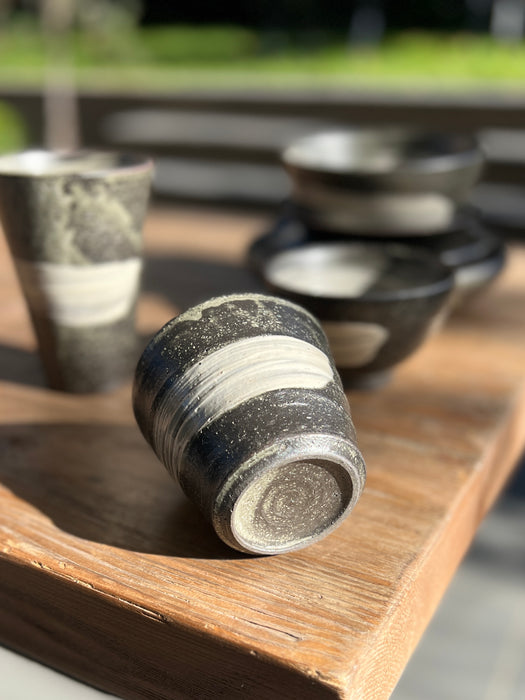 Handcrafted Cup Black Shore